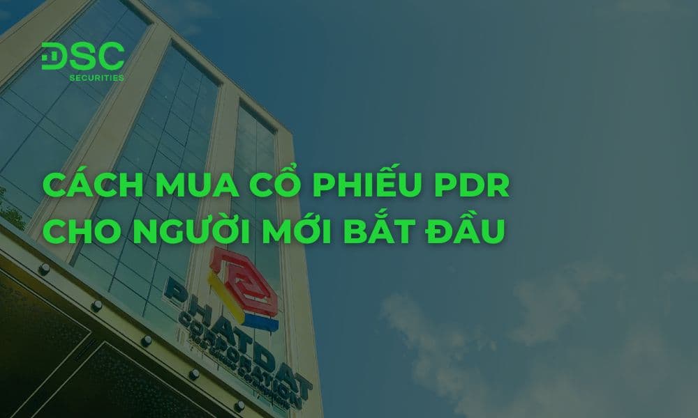 Cách mua cổ phiếu PDR cho người mới bắt đầu