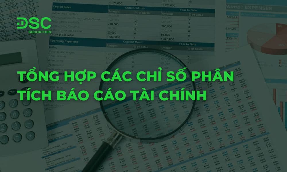 Tổng hợp các chỉ số phân tích báo cáo tài chính quan trọng